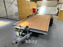 Twin axle car trailer