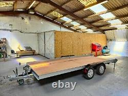 Twin axle car trailer