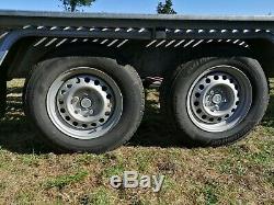 Twin axle car transporter trailer 4m X 2.0m 2750DMC, 2120KG