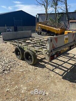 Twin axle galvanised graham edwards trailer 3500kg