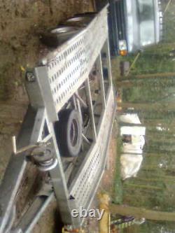 Twin axle galvanised trailer