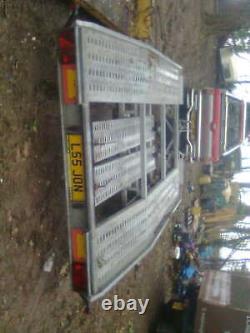 Twin axle galvanised trailer