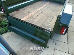 Twin axle heavy duty trailer