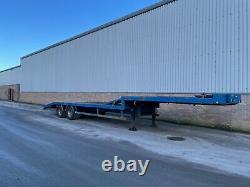 Twin axle low loader trailer