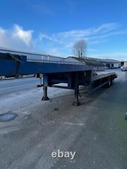 Twin axle low loader trailer