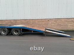 Twin axle low loader trailer