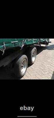 Twin axle refurbished Tilting trailer