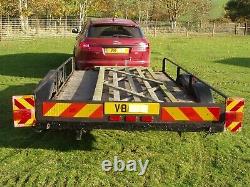 Twin axle trailer 12' x 6' bed. BIN price reduced by £80