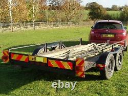 Twin axle trailer 12' x 6' bed. BIN price reduced by £80