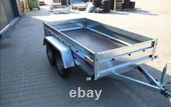 Twin axle trailer 750kg