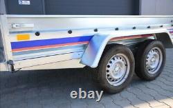 Twin axle trailer 750kg