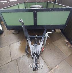 Twin axle trailer for sale used