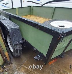 Twin axle trailer for sale used