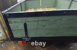 Twin axle trailer for sale used