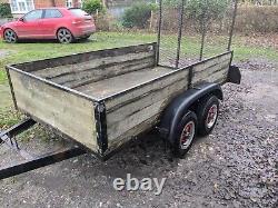 Twin axle trailer new tyres and lights