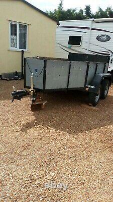 Twin axle trailer used