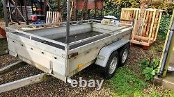 Twin axle trailer used