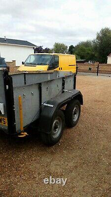 Twin axle trailer used