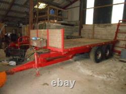 Tye Twin Axle Flatbed Bale Trailer