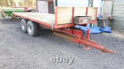 Tye Twin Axle Flatbed Bale Trailer