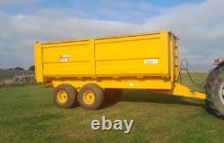 Tye Yorvic twin axle 12t grain trailer, AS Marston, Griffiths, Henton, Bailey