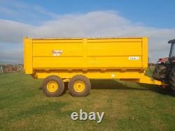 Tye Yorvic twin axle 12t grain trailer, AS Marston, Griffiths, Henton, Bailey