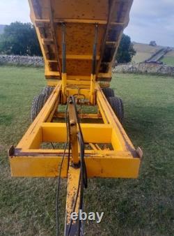 Tye Yorvic twin axle 12t grain trailer, AS Marston, Griffiths, Henton, Bailey