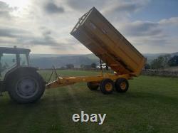 Tye Yorvic twin axle 12t grain trailer, AS Marston, Griffiths, Henton, Bailey