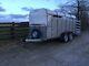 Used Graham Edwards 14ft X 5ft 8 Twin Axle Cattle Trailer, Deflector Gate +vat