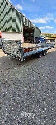 Used 2018 Brian James Connect Trailer 5m x 2.1m Twin Axle 3500Kg Gross Tilt Bed