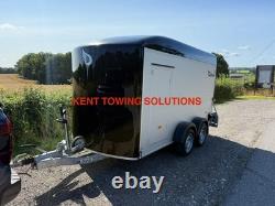 Used 2022 Debon C500XL 12ft Twin Axle Box Trailer + Door + Ali Sides NO VAT