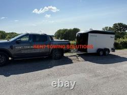 Used 2022 Debon C500XL 12ft Twin Axle Box Trailer + Door + Ali Sides NO VAT