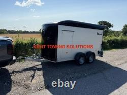Used 2022 Debon C500XL 12ft Twin Axle Box Trailer + Door + Ali Sides NO VAT