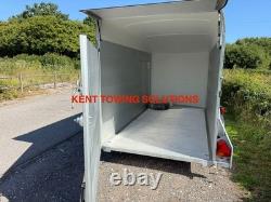 Used 2022 Debon C500XL 12ft Twin Axle Box Trailer + Door + Ali Sides NO VAT