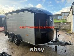 Used 2022 Debon C700 12ft Twin Axle Box Trailer Ramp + Door + Ali Sides INC VAT