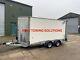 Used 2022 Ifor Williams Bv126 Twin Axle 12ft Box Trailer Inc Vat With Security