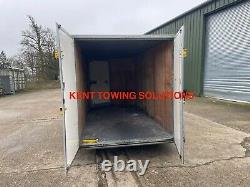 Used 2022 Ifor Williams BV126 Twin Axle 12ft Box Trailer INC VAT with Security