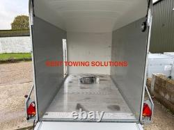 Used 2024 Debon C500 Twin Axle Box Trailer + Door + Ali Sides 2600KG NO VAT
