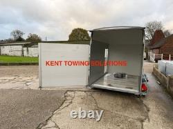 Used 2024 Debon C500 Twin Axle Box Trailer + Door + Ali Sides 2600KG NO VAT