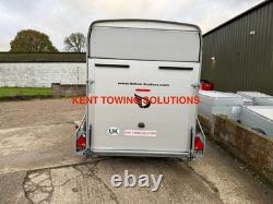Used 2024 Debon C500 Twin Axle Box Trailer + Door + Ali Sides 2600KG NO VAT