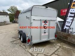 Used 2025 Debon C700 12ft Twin Axle Box Trailer Ramp + Door + Ali Sides INC VAT
