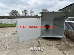 Used 2025 Debon C700 12ft Twin Axle Box Trailer Ramp + Door + Ali Sides INC VAT