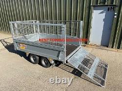 Used Bateson 720 With Mesh Sides and Ramp 750kg MGW Twin Axle 2021 Model