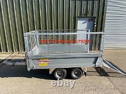 Used Bateson 720 With Mesh Sides and Ramp 750kg MGW Twin Axle 2021 Model