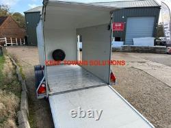 Used Debon C500 Twin Axle Box Trailer + Door + Ali Sides 2600KG MGW? NO VAT