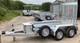 Used Graham Edwards 8ft X 4ft Plant Trailer Twin Axle Ramp 2.6ton Mini Digger