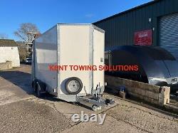 Used Ifor Williams BV126 Twin Axle 12ft Box Trailer 2024 + Ramp + Doors INC VAT