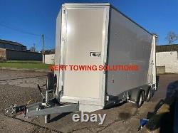 Used Ifor Williams BV126 Twin Axle 12ft Box Trailer 2024 + Ramp + Doors INC VAT