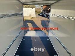 Used Ifor Williams BV126 Twin Axle 12ft Box Trailer 2024 + Ramp + Doors INC VAT