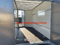 Used Ifor Williams BV126 Twin Axle 12ft Box Trailer 2024 + Ramp + Doors INC VAT